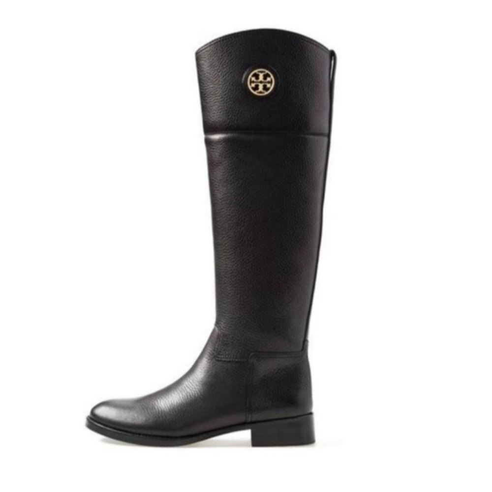 NWOT RARE luxury classic minimalist authentic Tory Burch Junction Riding Boots - Picture 6 of 17